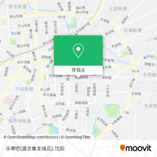 乐摩吧(盛京豫龙城店)地图