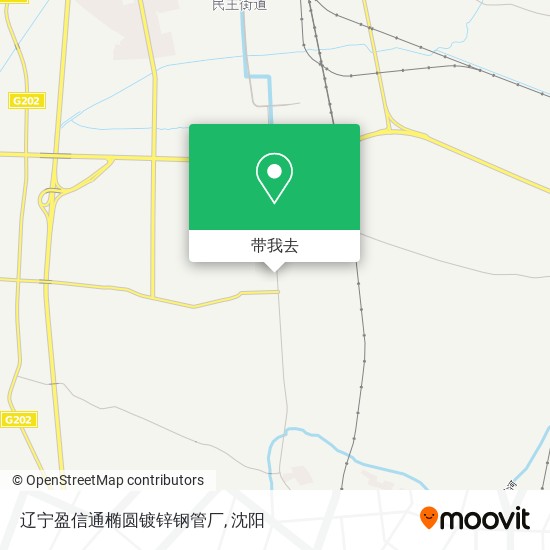 辽宁盈信通椭圆镀锌钢管厂地图