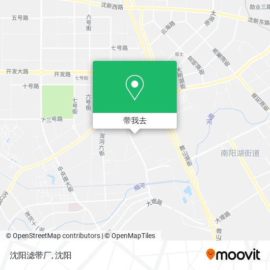 沈阳滤带厂地图