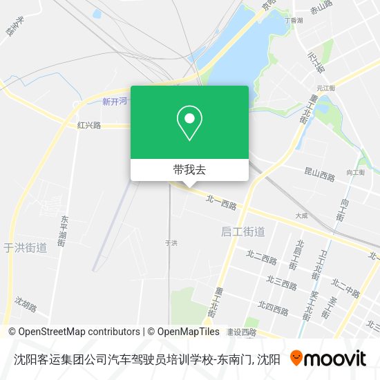 沈阳客运集团公司汽车驾驶员培训学校-东南门地图