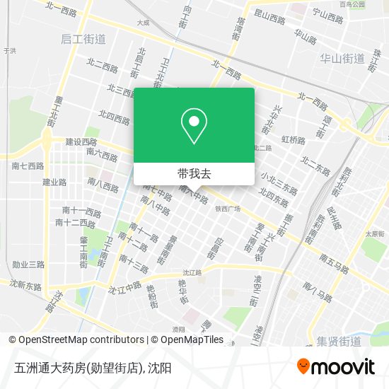五洲通大药房(勋望街店)地图