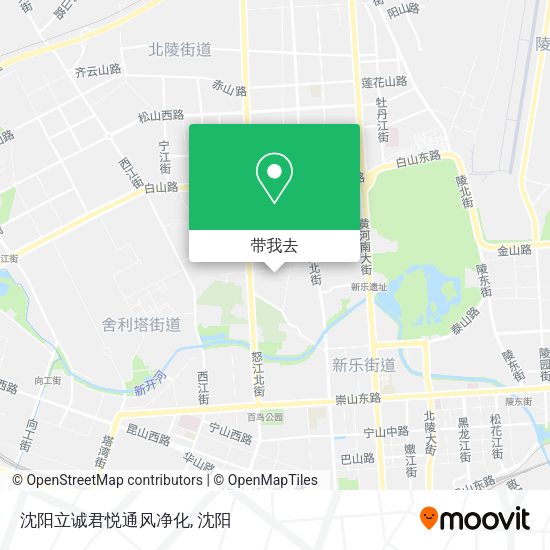 沈阳立诚君悦通风净化地图