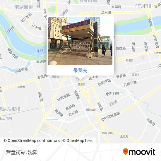 营盘街站地图