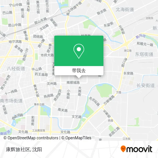 康辉旅社区地图