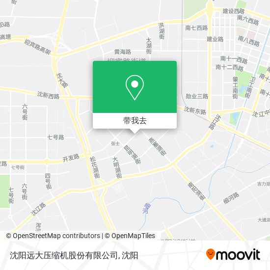 沈阳远大压缩机股份有限公司地图