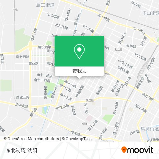 东北制药地图