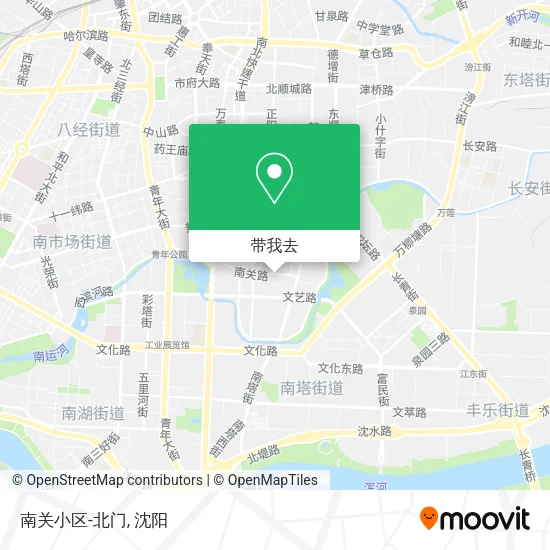 南关小区-北门地图