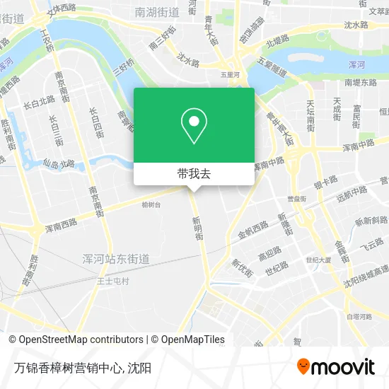 万锦香樟树营销中心地图