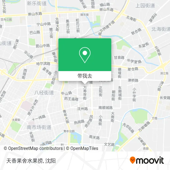 天香果舍水果捞地图