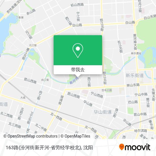 163路(汾河街新开河-省劳经学校北)地图
