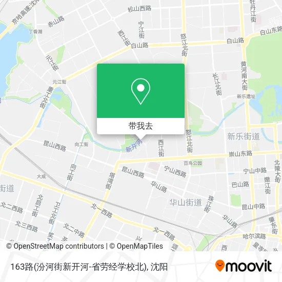 163路(汾河街新开河-省劳经学校北)地图