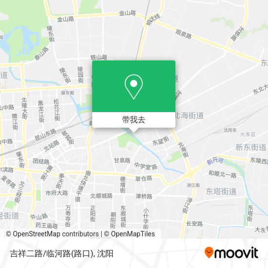 吉祥二路/临河路(路口)地图