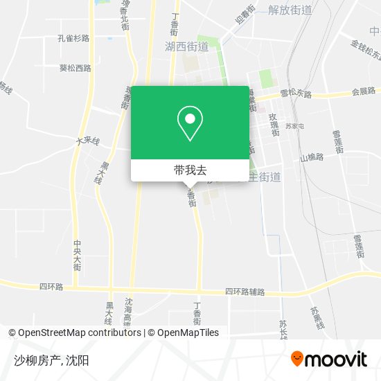 沙柳房产地图