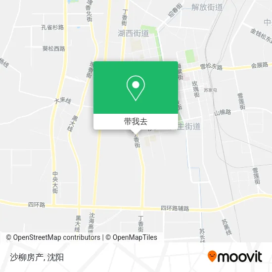 沙柳房产地图