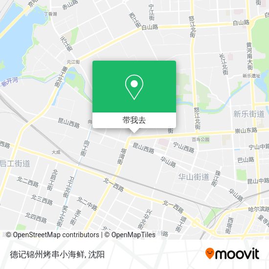 德记锦州烤串小海鲜地图