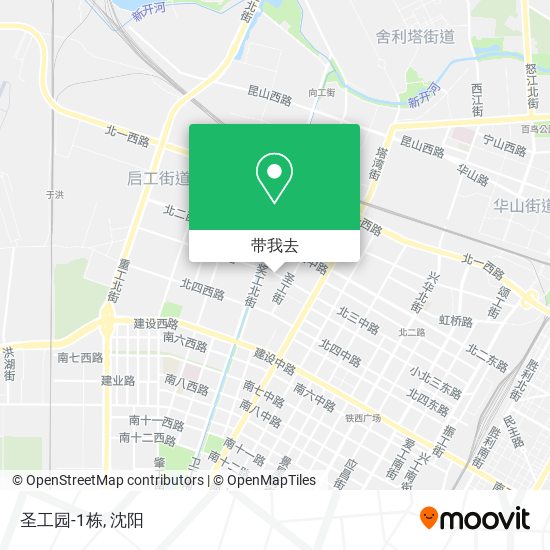 圣工园-1栋地图