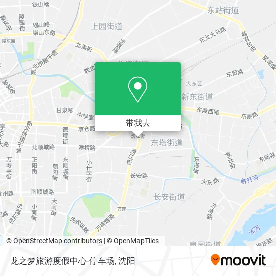 龙之梦旅游度假中心-停车场地图