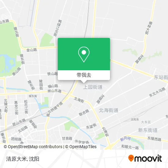 清原大米地图