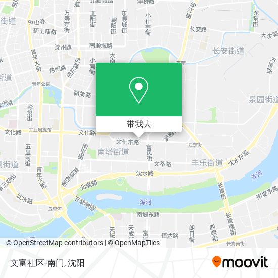 文富社区-南门地图