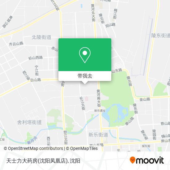 天士力大药房(沈阳凤凰店)地图