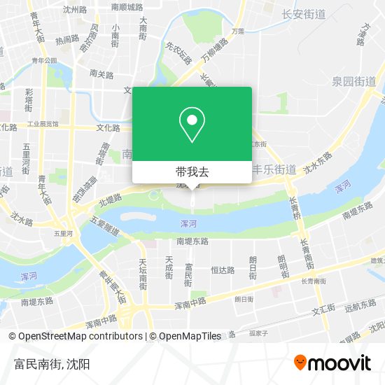 富民南街地图