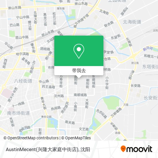 AustinMecent(兴隆大家庭中街店)地图