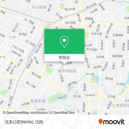 沈美口腔(NO96)地图