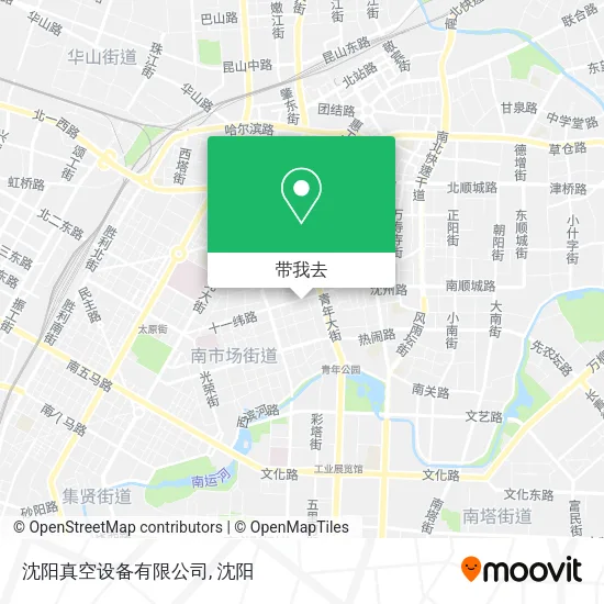 沈阳真空设备有限公司地图