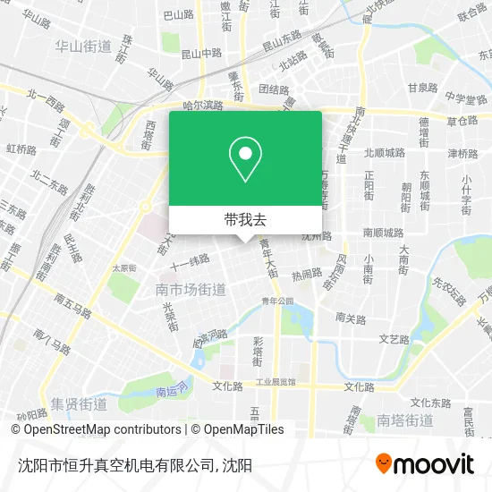 沈阳市恒升真空机电有限公司地图