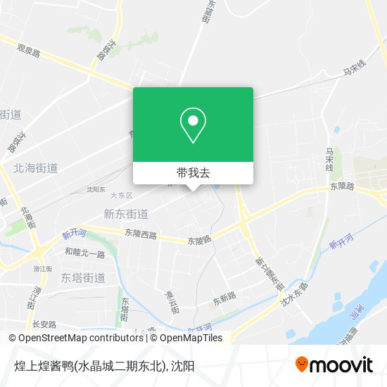 煌上煌酱鸭(水晶城二期东北)地图