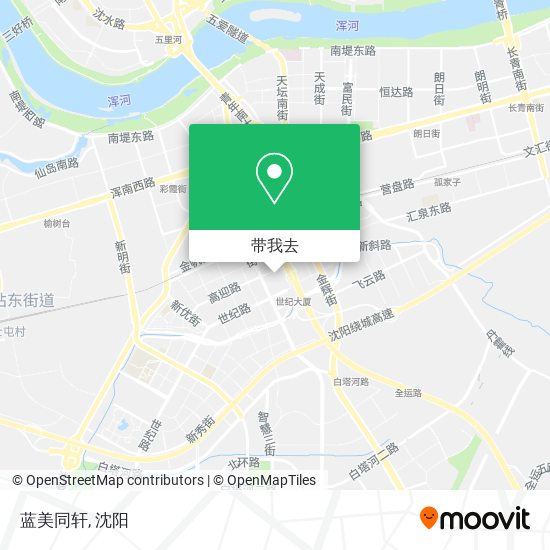 蓝美同轩地图