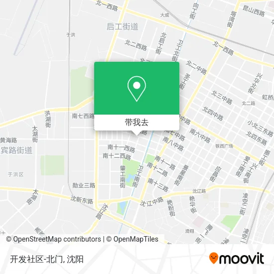 开发社区-北门地图