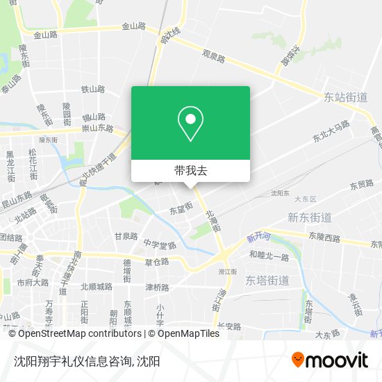 沈阳翔宇礼仪信息咨询地图