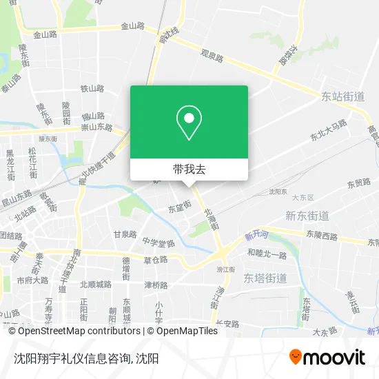 沈阳翔宇礼仪信息咨询地图