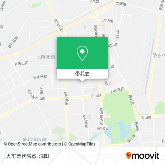 火车票代售点地图