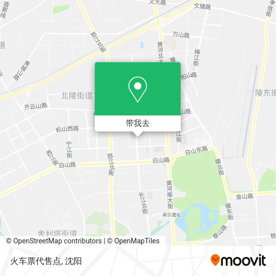 火车票代售点地图