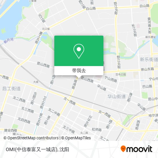 OMI(中信泰富又一城店)地图