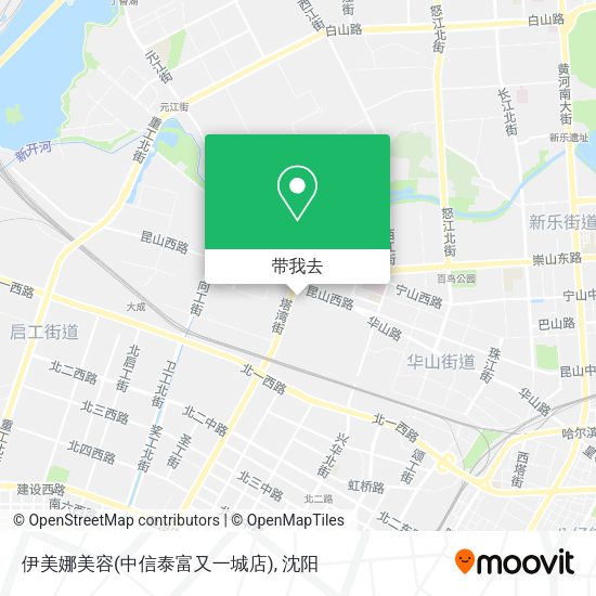 伊美娜美容(中信泰富又一城店)地图