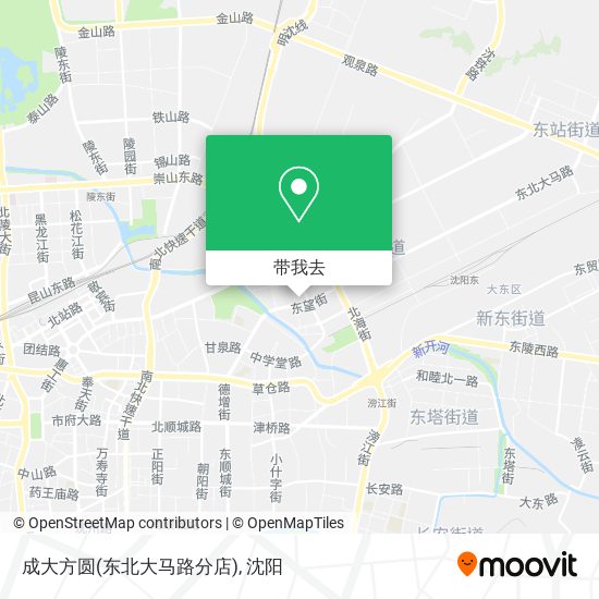 成大方圆(东北大马路分店)地图