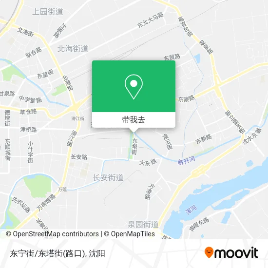 东宁街/东塔街(路口)地图