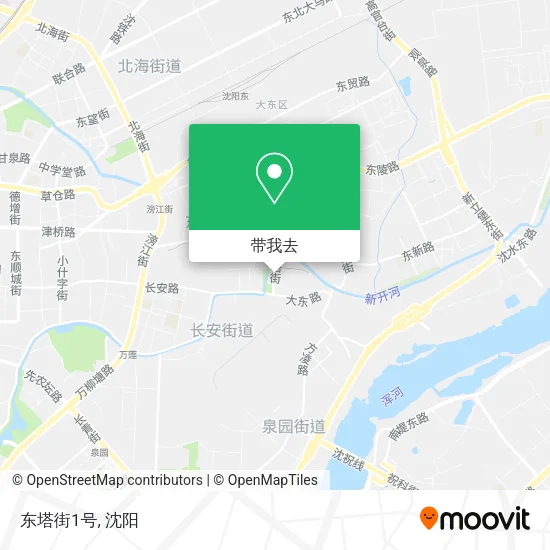 东塔街1号地图