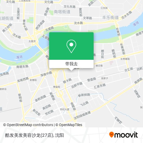 酷发美发美容沙龙(27店)地图