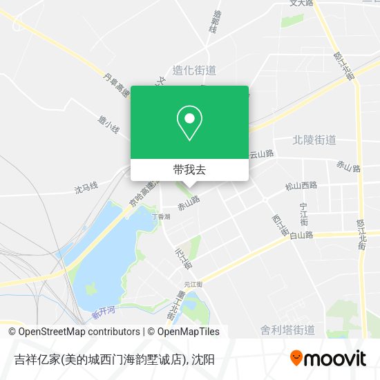 吉祥亿家(美的城西门海韵墅诚店)地图