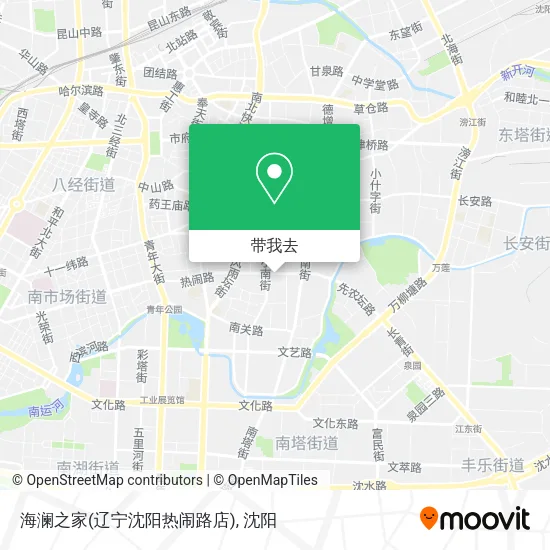 海澜之家(辽宁沈阳热闹路店)地图