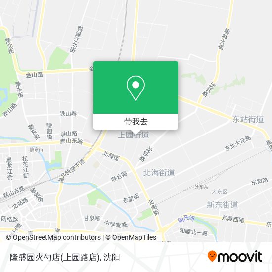 隆盛园火勺店(上园路店)地图