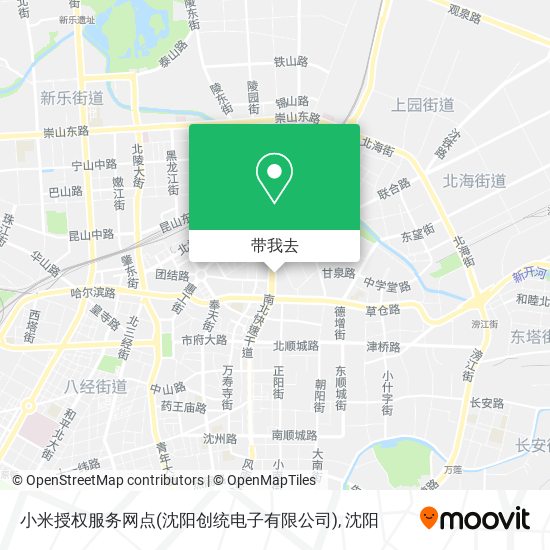 小米授权服务网点(沈阳创统电子有限公司)地图