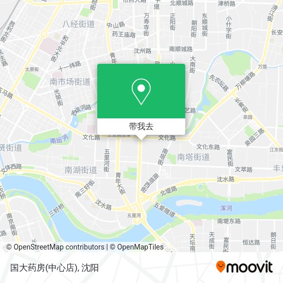 国大药房(中心店)地图