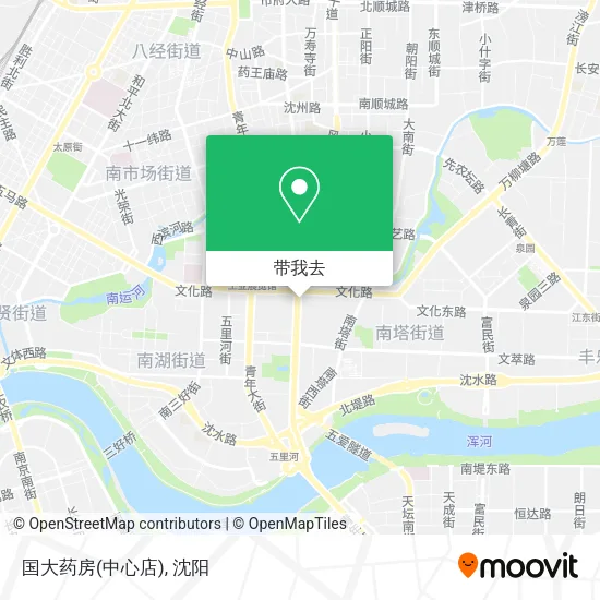 国大药房(中心店)地图