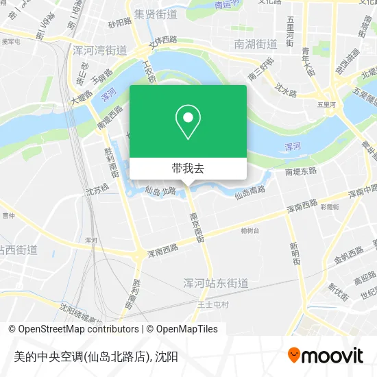 美的中央空调(仙岛北路店)地图