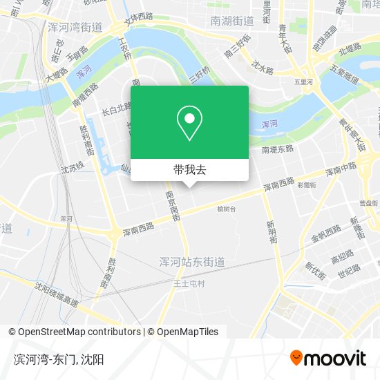 滨河湾-东门地图